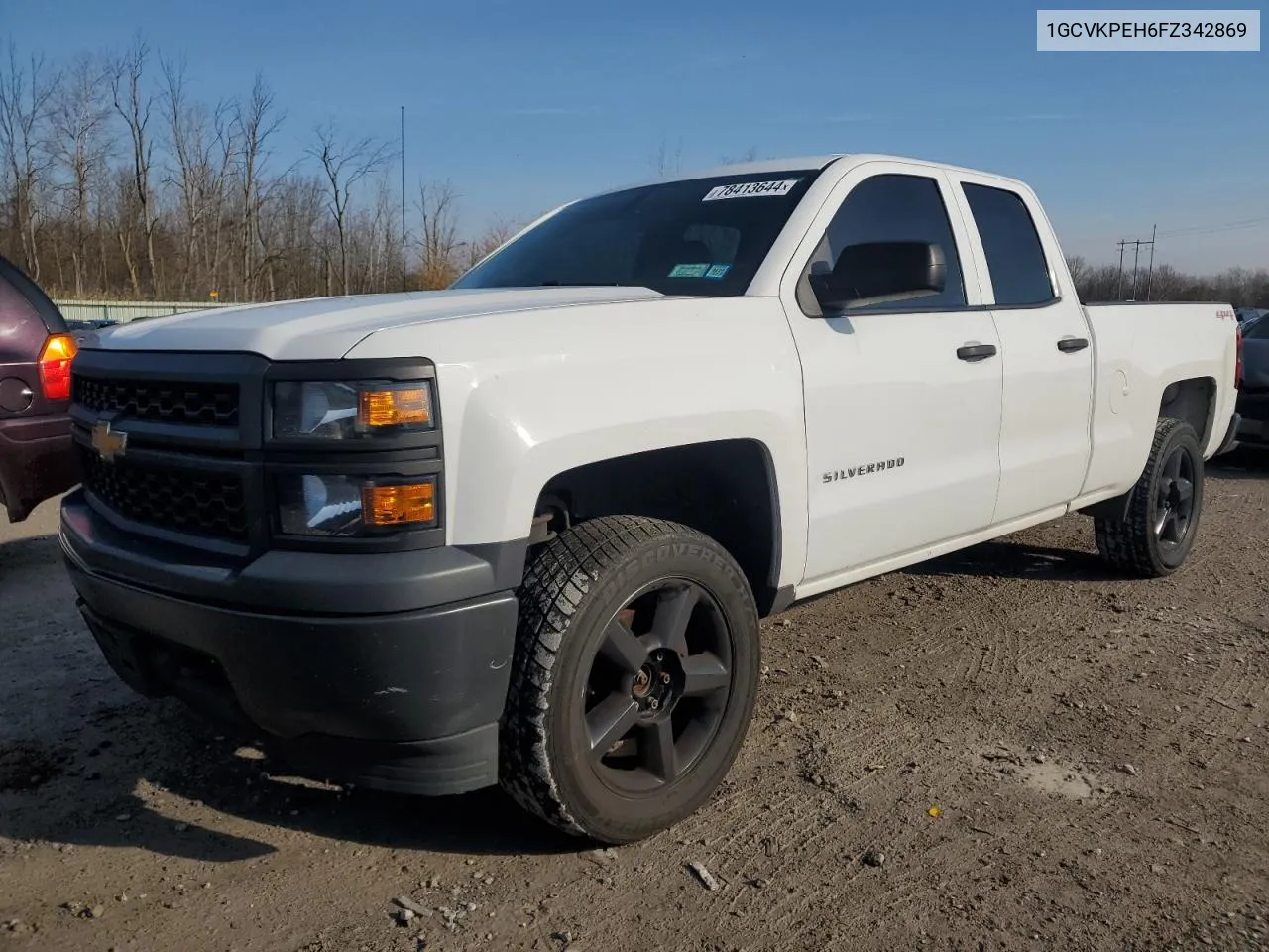 2015 Chevrolet Silverado K1500 VIN: 1GCVKPEH6FZ342869 Lot: 78413644