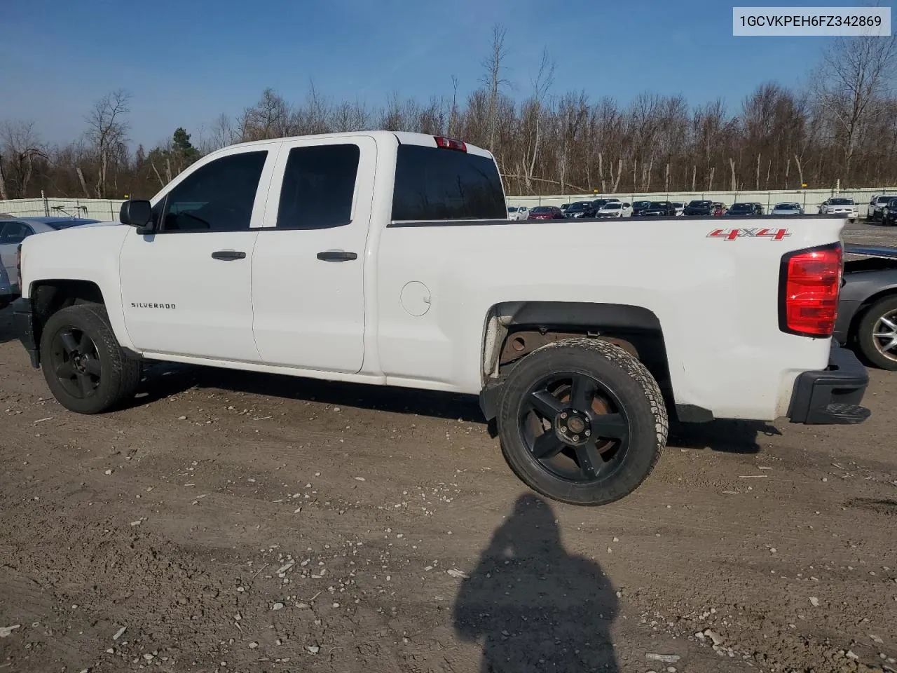 2015 Chevrolet Silverado K1500 VIN: 1GCVKPEH6FZ342869 Lot: 78413644