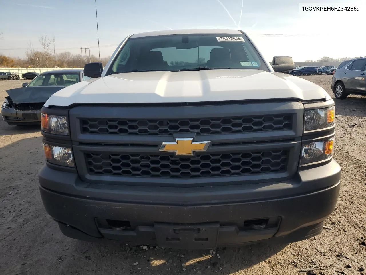 2015 Chevrolet Silverado K1500 VIN: 1GCVKPEH6FZ342869 Lot: 78413644