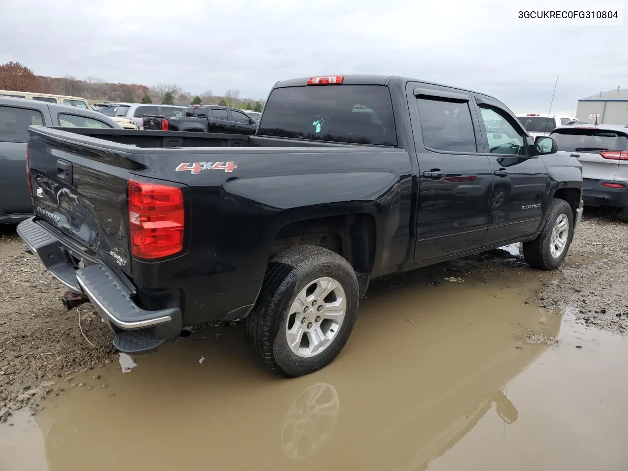 2015 Chevrolet Silverado K1500 Lt VIN: 3GCUKREC0FG310804 Lot: 78513814