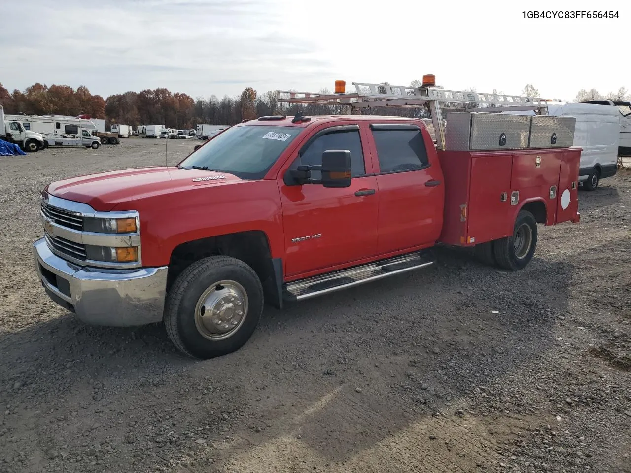 2015 Chevrolet Silverado C3500 VIN: 1GB4CYC83FF656454 Lot: 78578034