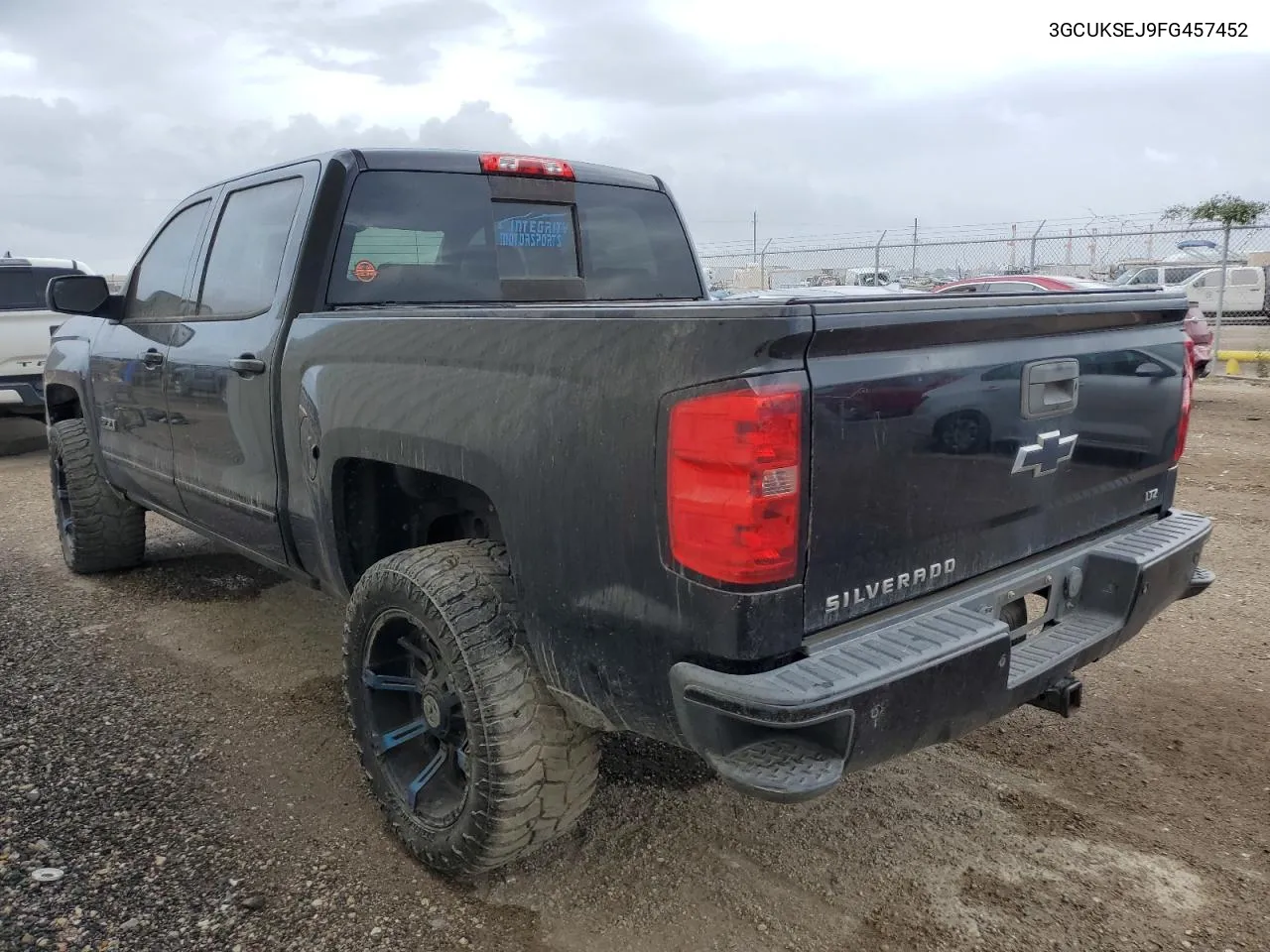 2015 Chevrolet Silverado K1500 Ltz VIN: 3GCUKSEJ9FG457452 Lot: 78706144