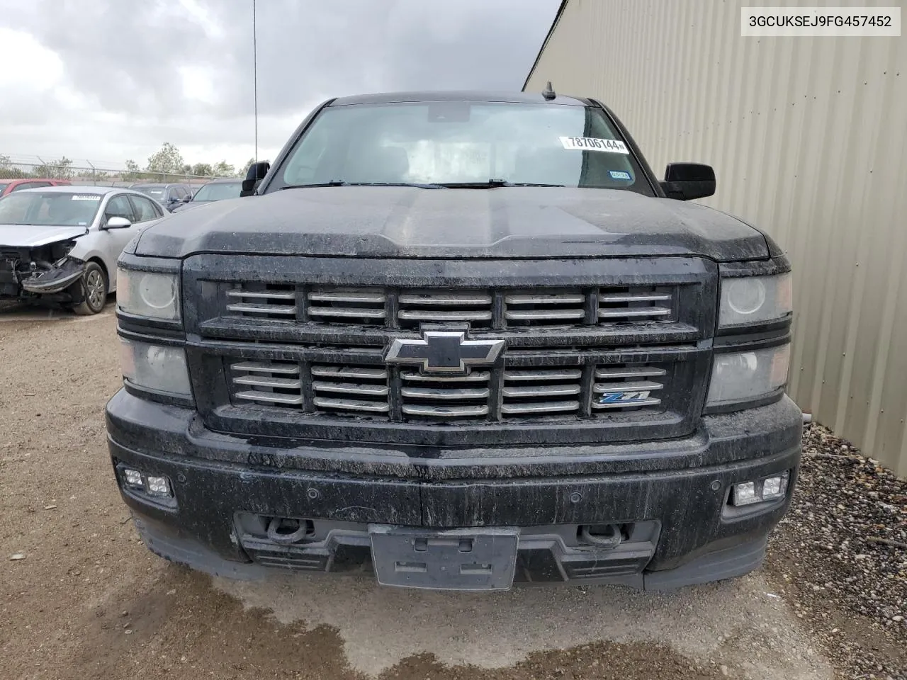 2015 Chevrolet Silverado K1500 Ltz VIN: 3GCUKSEJ9FG457452 Lot: 78706144