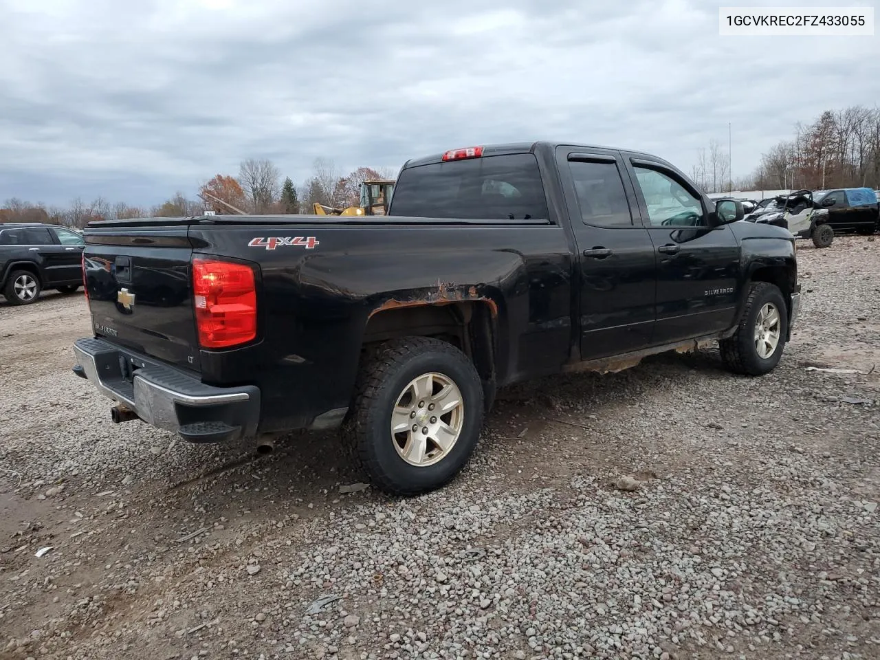 1GCVKREC2FZ433055 2015 Chevrolet Silverado K1500 Lt