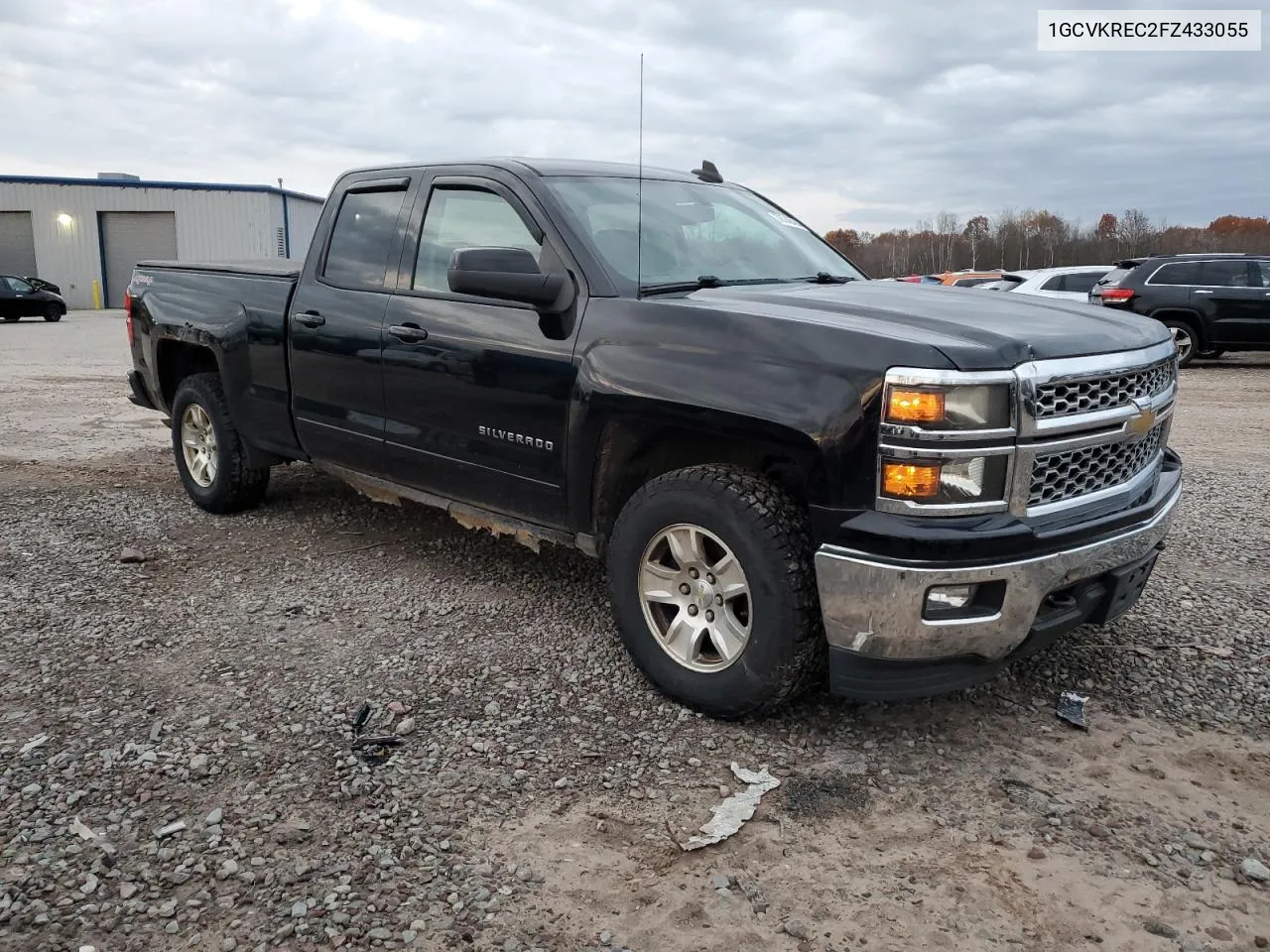 1GCVKREC2FZ433055 2015 Chevrolet Silverado K1500 Lt