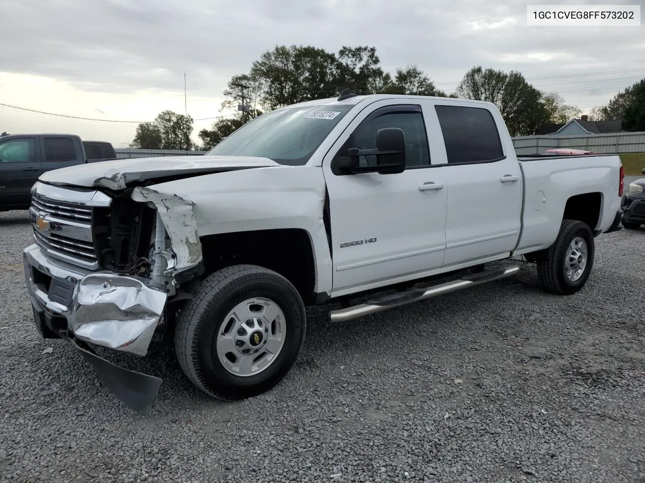 2015 Chevrolet Silverado C2500 Heavy Duty Lt VIN: 1GC1CVEG8FF573202 Lot: 78818274