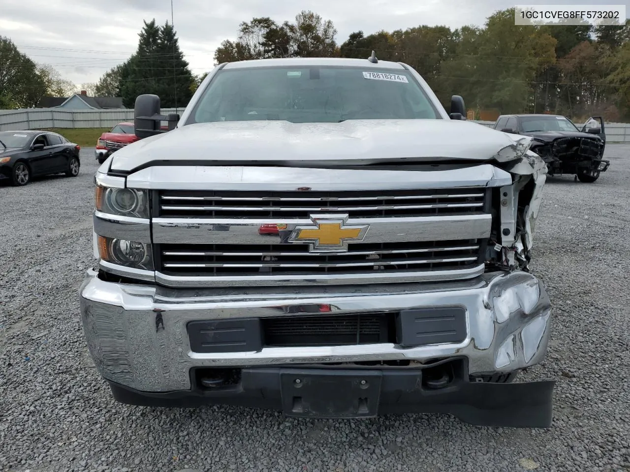 2015 Chevrolet Silverado C2500 Heavy Duty Lt VIN: 1GC1CVEG8FF573202 Lot: 78818274