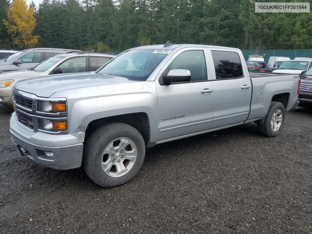 2015 Chevrolet Silverado K1500 Lt VIN: 1GCUKREC1FF201544 Lot: 78862734