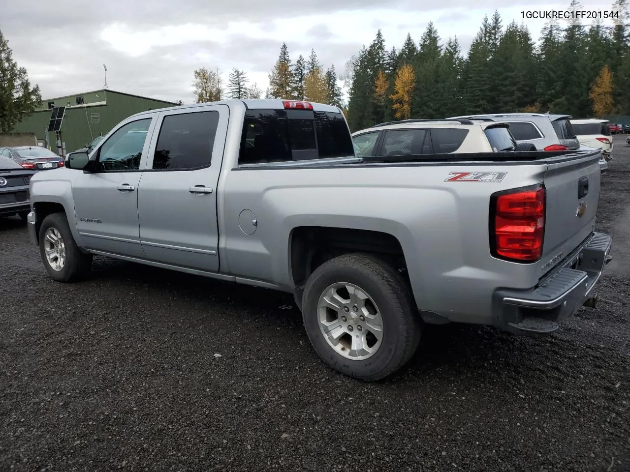 2015 Chevrolet Silverado K1500 Lt VIN: 1GCUKREC1FF201544 Lot: 78862734