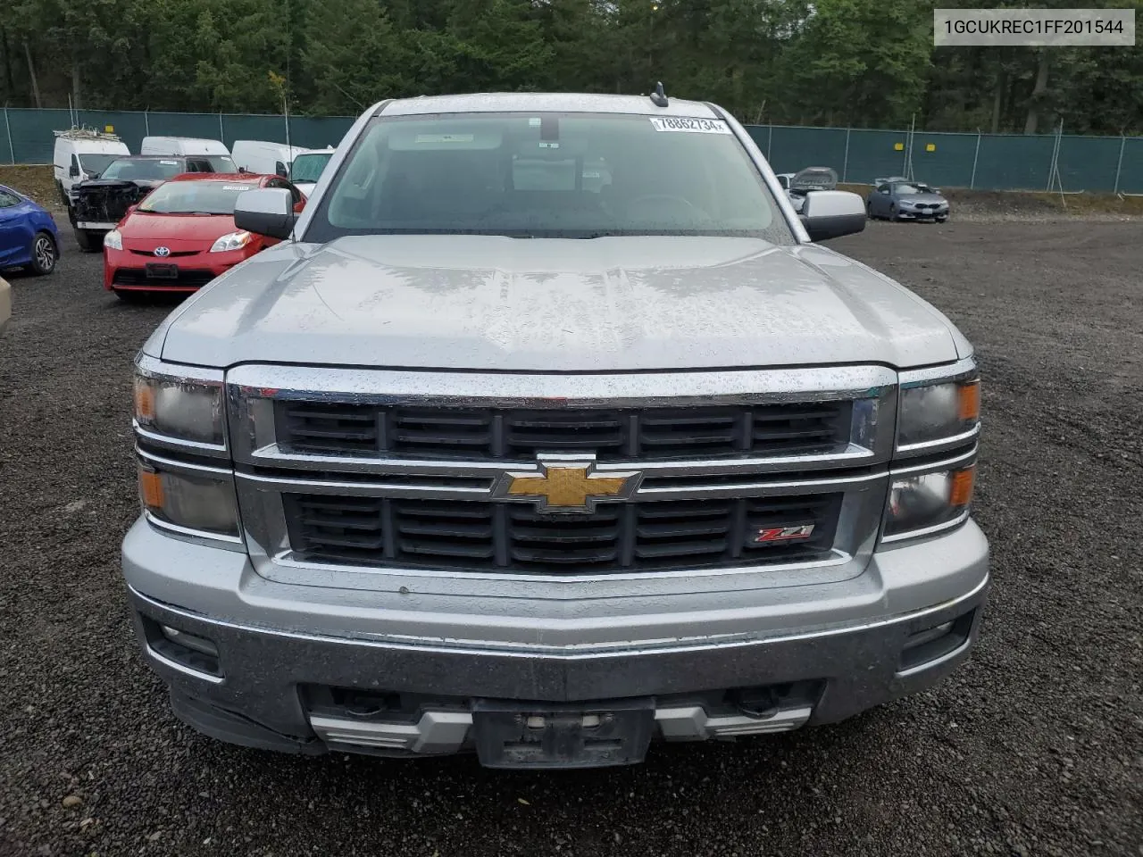 2015 Chevrolet Silverado K1500 Lt VIN: 1GCUKREC1FF201544 Lot: 78862734