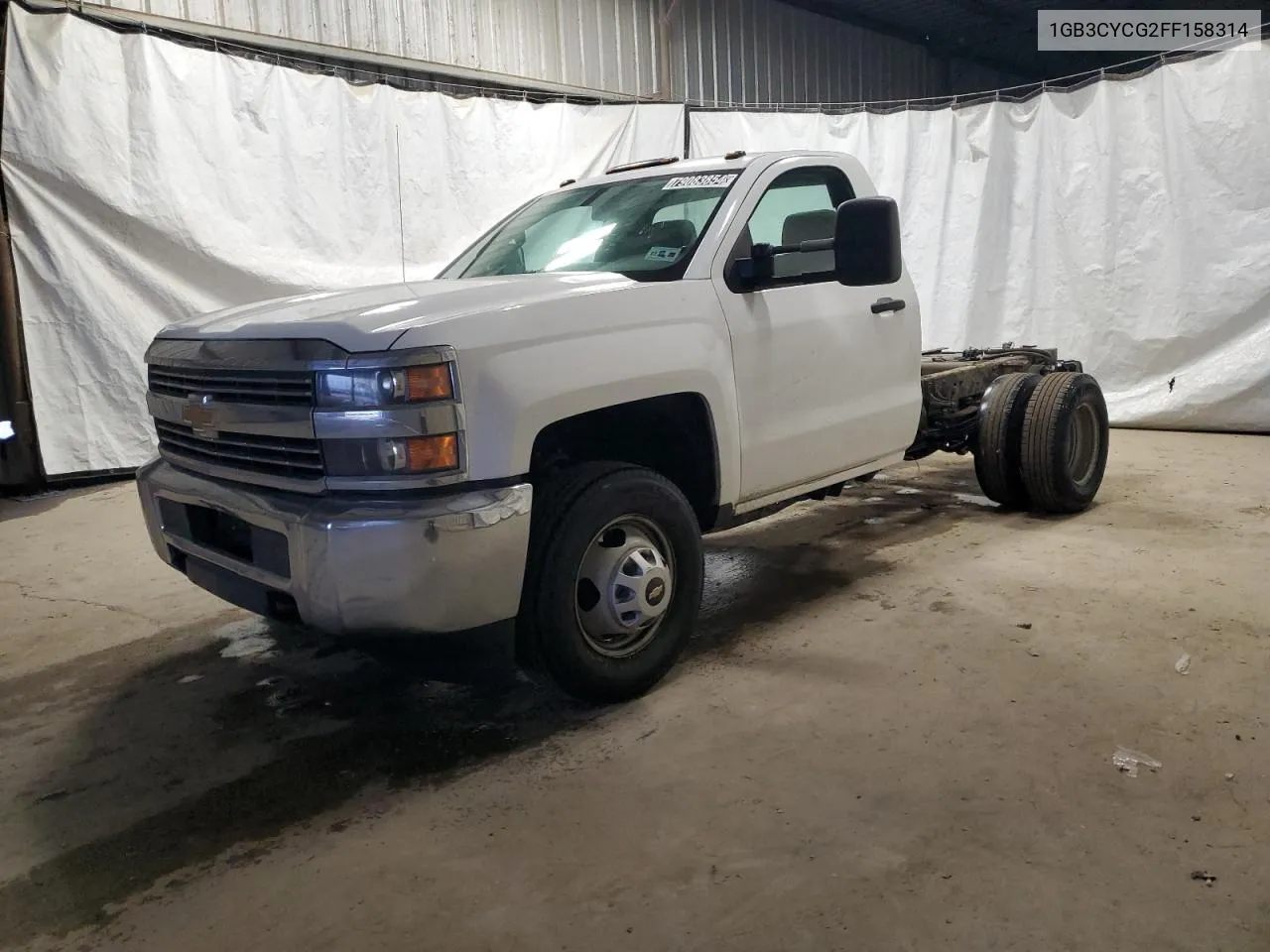 2015 Chevrolet Silverado C3500 VIN: 1GB3CYCG2FF158314 Lot: 79083854