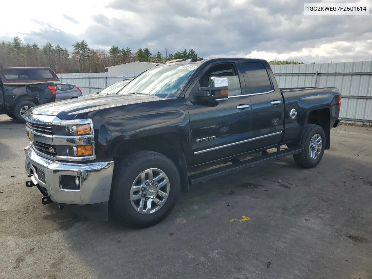 2015 Chevrolet Silverado K2500 Heavy Duty Ltz VIN: 1GC2KWEG7FZ501614 Lot: 79385344