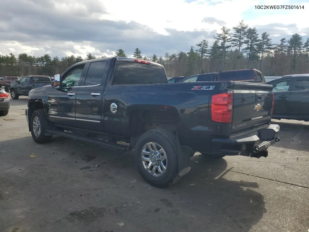 2015 Chevrolet Silverado K2500 Heavy Duty Ltz VIN: 1GC2KWEG7FZ501614 Lot: 79385344