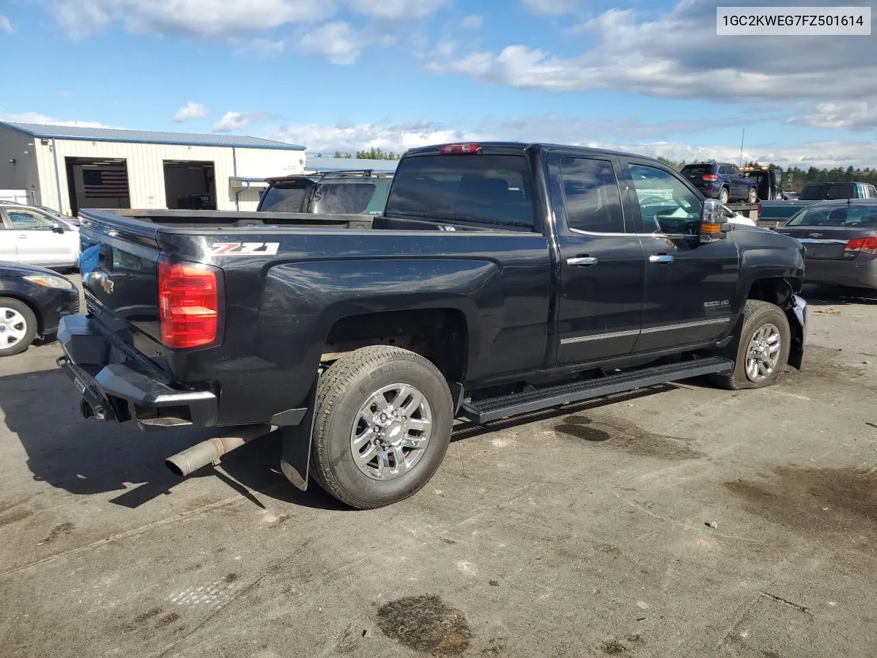 2015 Chevrolet Silverado K2500 Heavy Duty Ltz VIN: 1GC2KWEG7FZ501614 Lot: 79385344