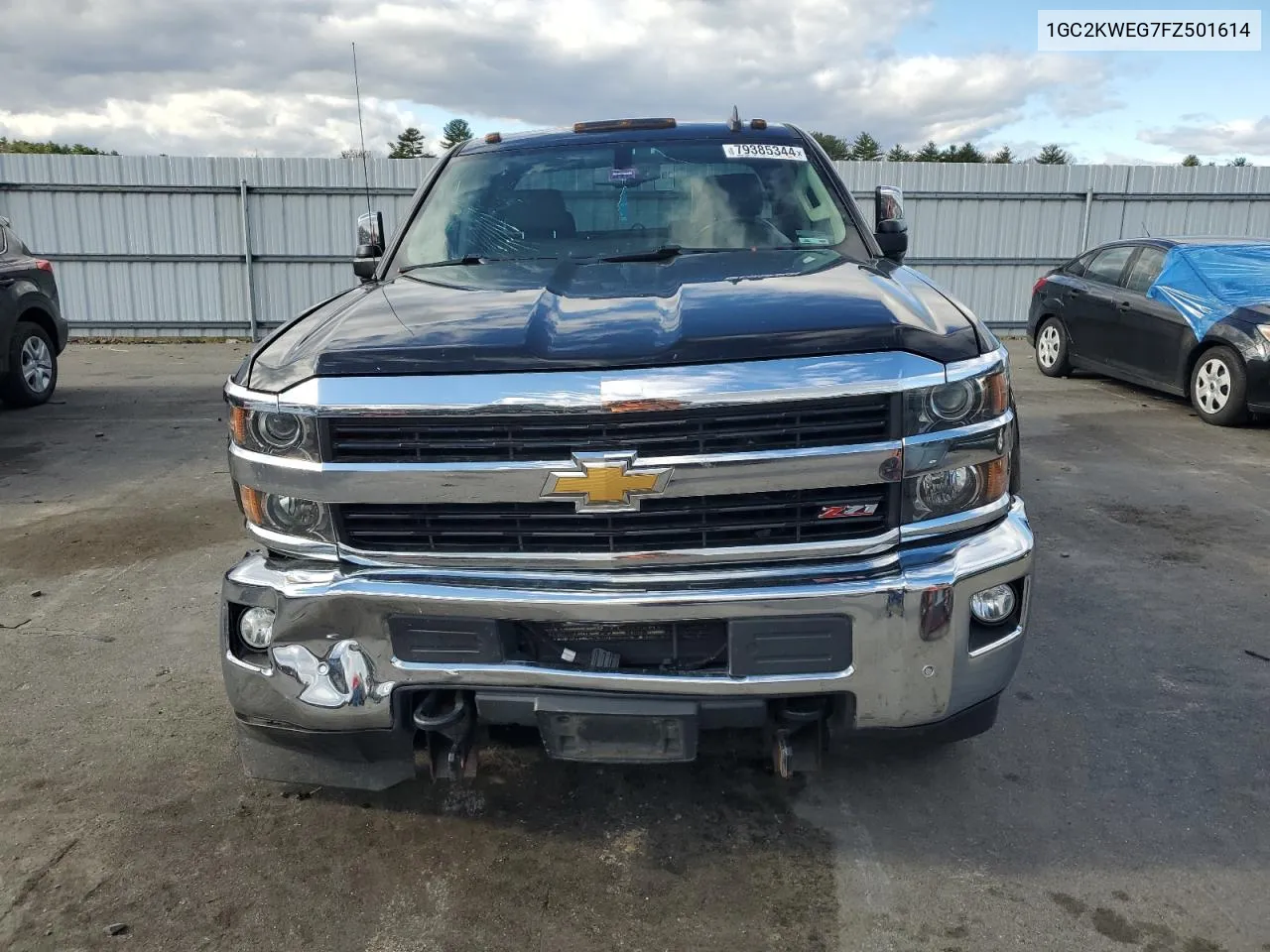 2015 Chevrolet Silverado K2500 Heavy Duty Ltz VIN: 1GC2KWEG7FZ501614 Lot: 79385344