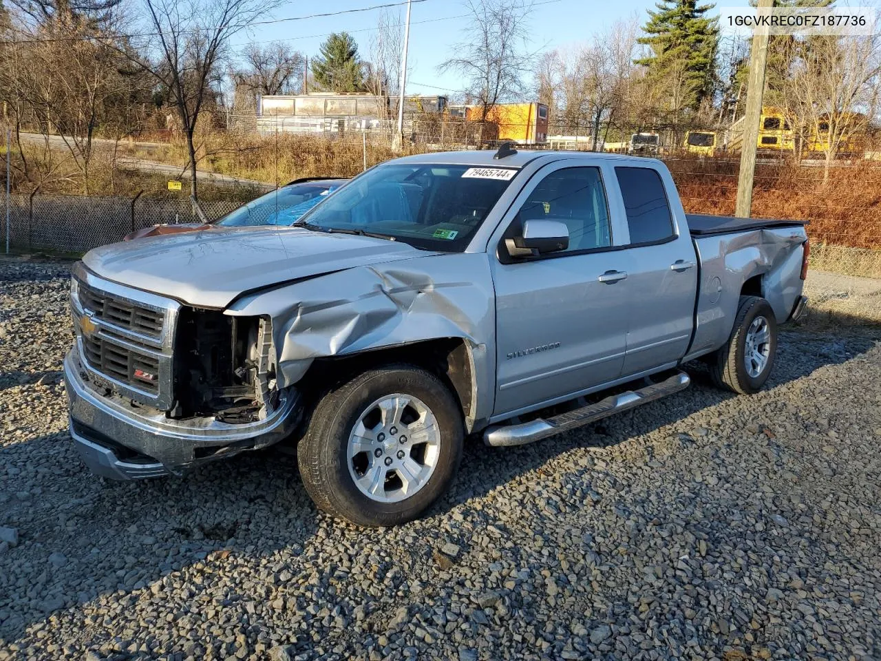 2015 Chevrolet Silverado K1500 Lt VIN: 1GCVKREC0FZ187736 Lot: 79465744