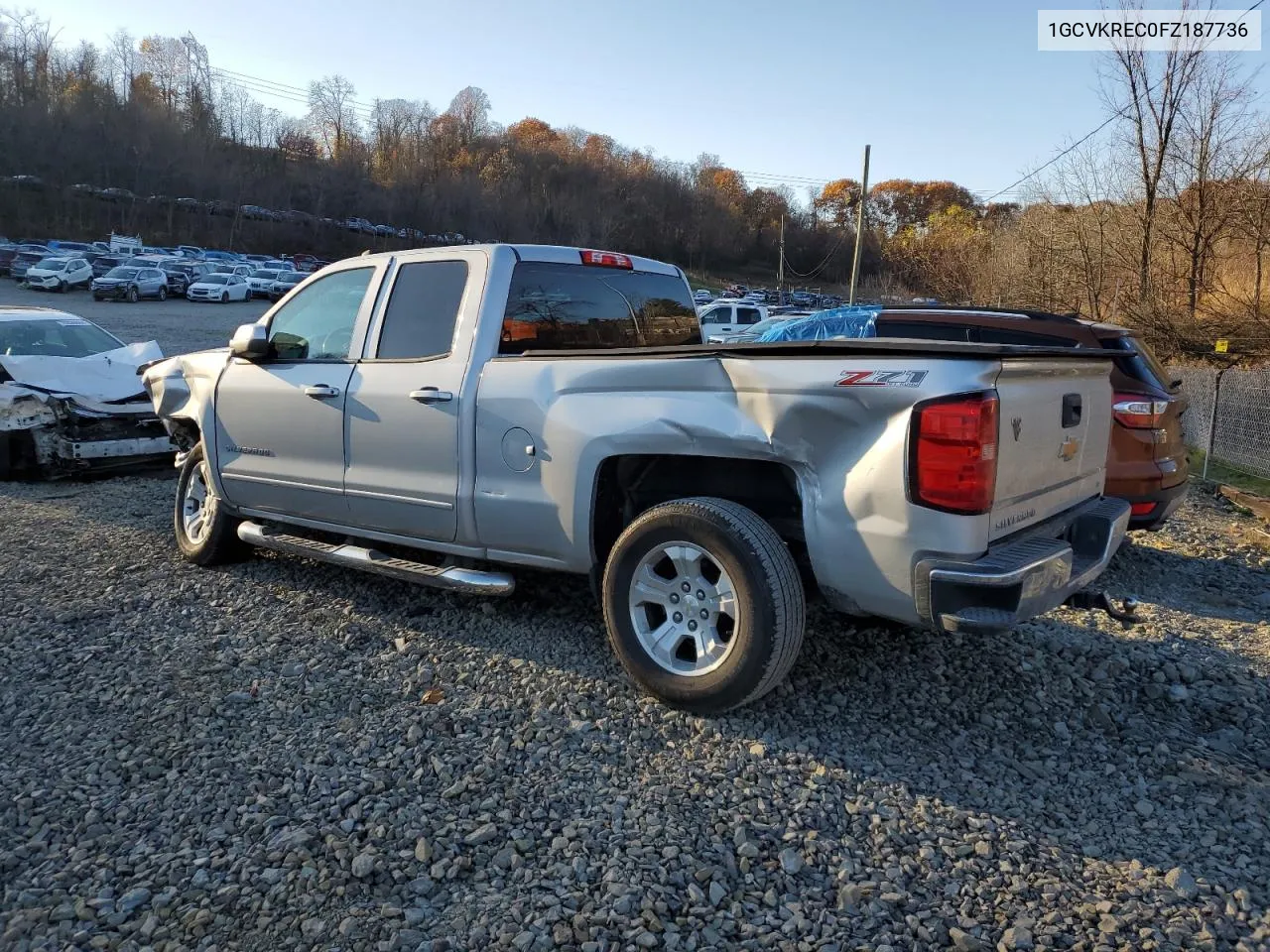 2015 Chevrolet Silverado K1500 Lt VIN: 1GCVKREC0FZ187736 Lot: 79465744