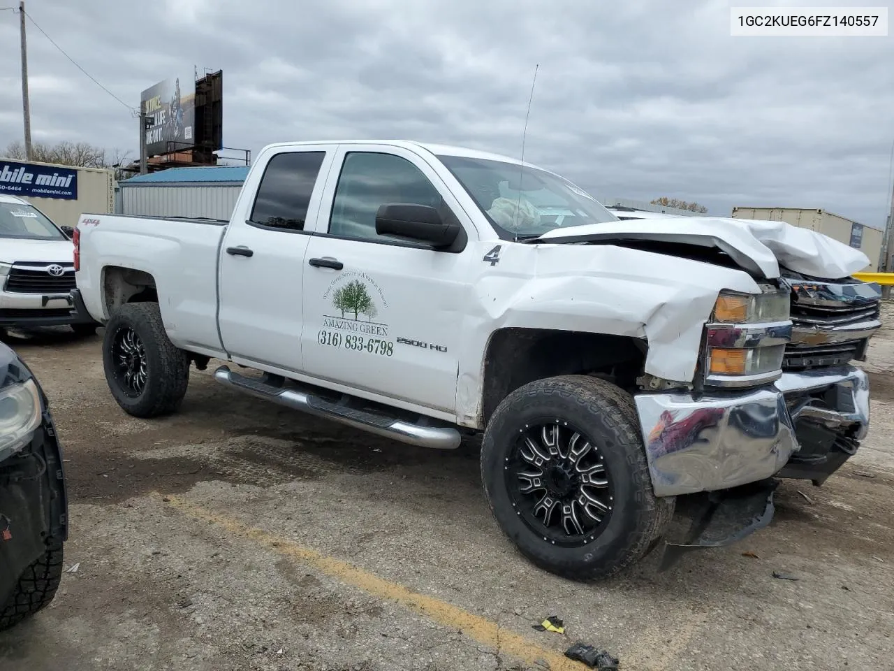 2015 Chevrolet Silverado K2500 Heavy Duty VIN: 1GC2KUEG6FZ140557 Lot: 79561874