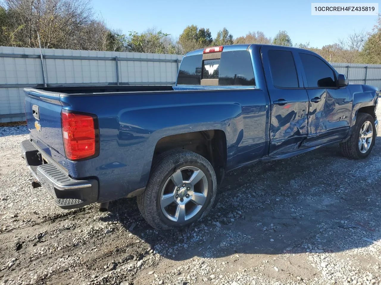 2015 Chevrolet Silverado C1500 Lt VIN: 1GCRCREH4FZ435819 Lot: 79617644