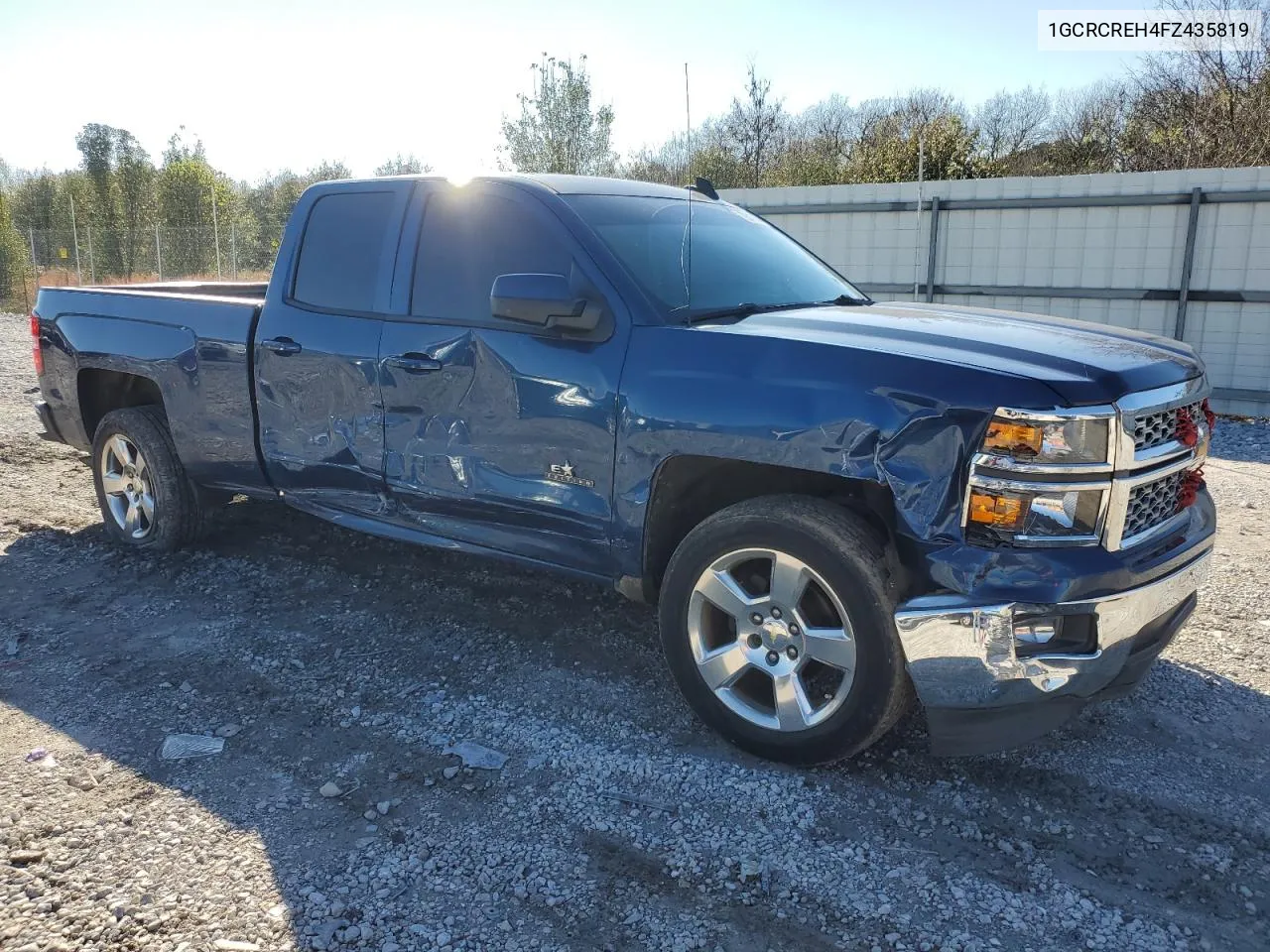 2015 Chevrolet Silverado C1500 Lt VIN: 1GCRCREH4FZ435819 Lot: 79617644