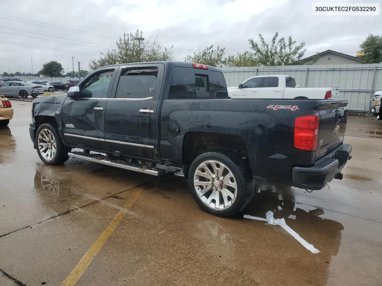 2015 Chevrolet Silverado K1500 High Country VIN: 3GCUKTEC2FG532290 Lot: 79718924