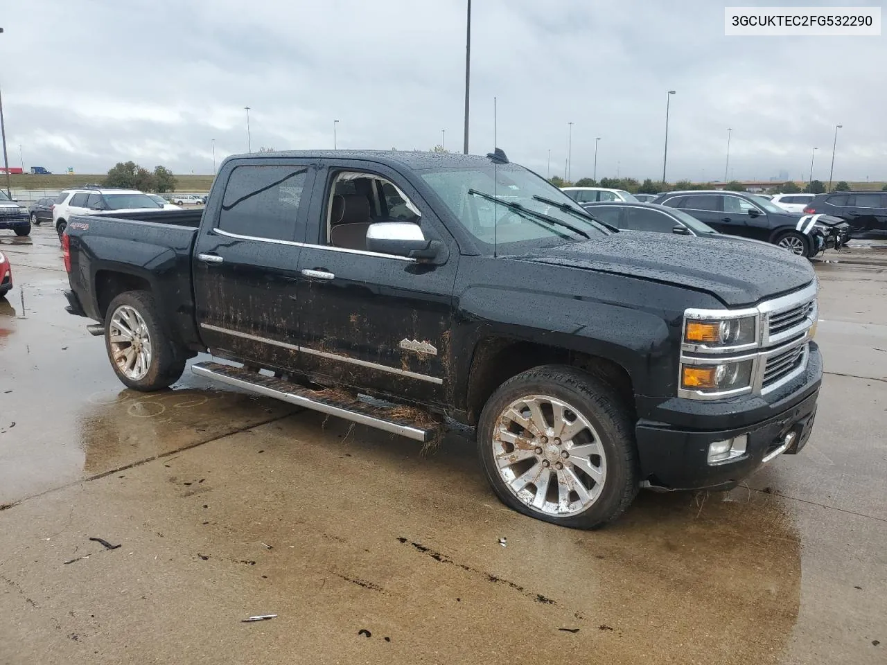 2015 Chevrolet Silverado K1500 High Country VIN: 3GCUKTEC2FG532290 Lot: 79718924