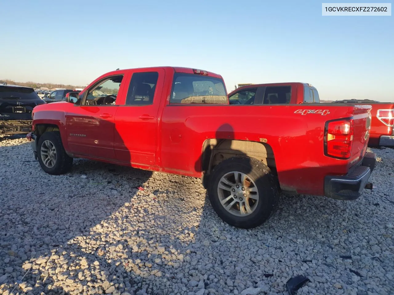 2015 Chevrolet Silverado K1500 Lt VIN: 1GCVKRECXFZ272602 Lot: 79732504