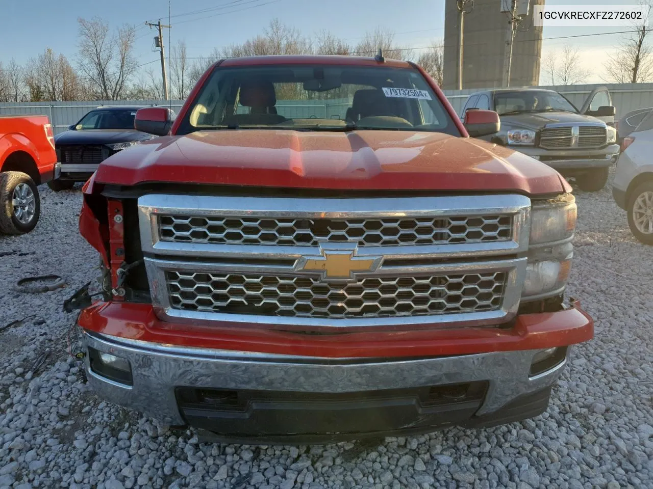 2015 Chevrolet Silverado K1500 Lt VIN: 1GCVKRECXFZ272602 Lot: 79732504