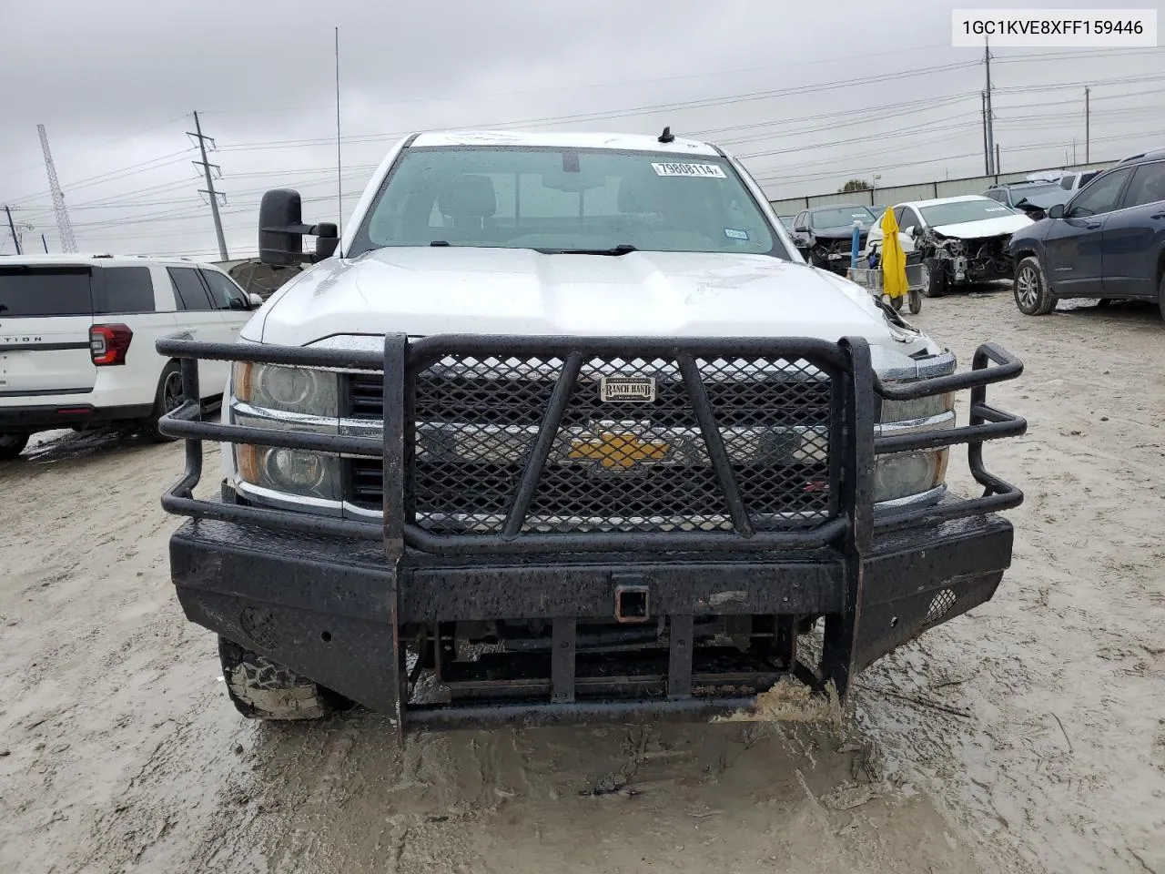 2015 Chevrolet Silverado K2500 Heavy Duty Lt VIN: 1GC1KVE8XFF159446 Lot: 79808114