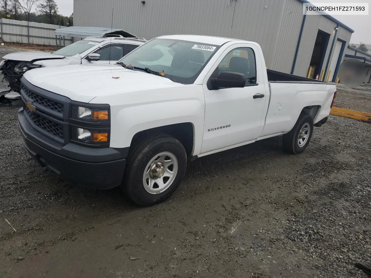 2015 Chevrolet Silverado C1500 VIN: 1GCNCPEH1FZ271593 Lot: 79833084