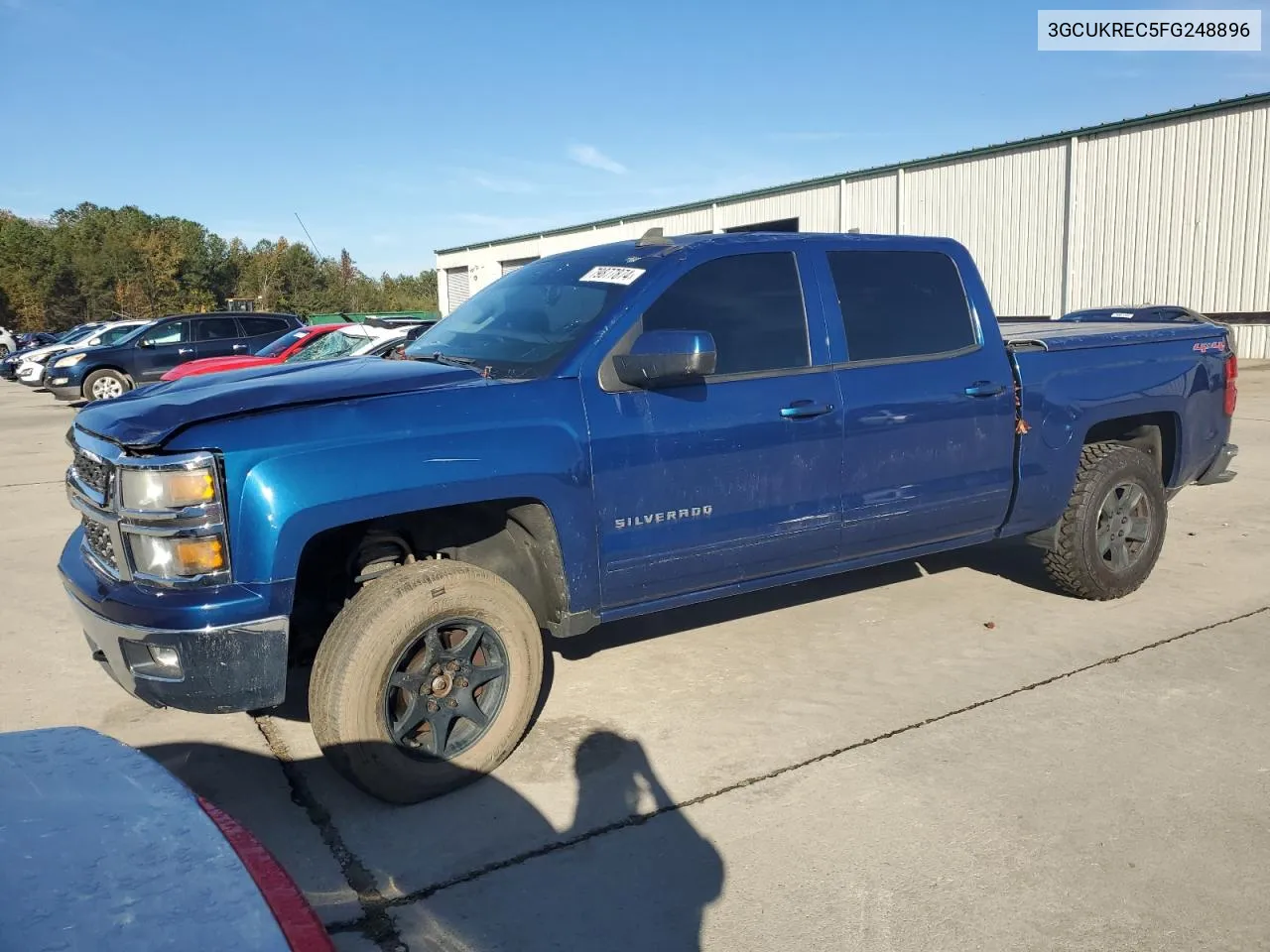 2015 Chevrolet Silverado K1500 Lt VIN: 3GCUKREC5FG248896 Lot: 79877874