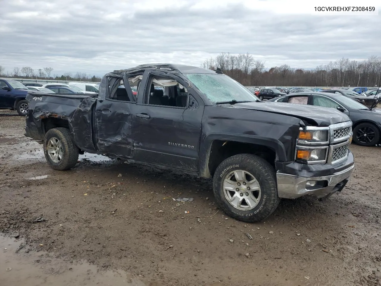 2015 Chevrolet Silverado K1500 Lt VIN: 1GCVKREHXFZ308459 Lot: 79897994