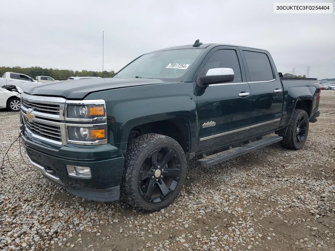 2015 Chevrolet Silverado K1500 High Country VIN: 3GCUKTEC3FG254404 Lot: 79917254