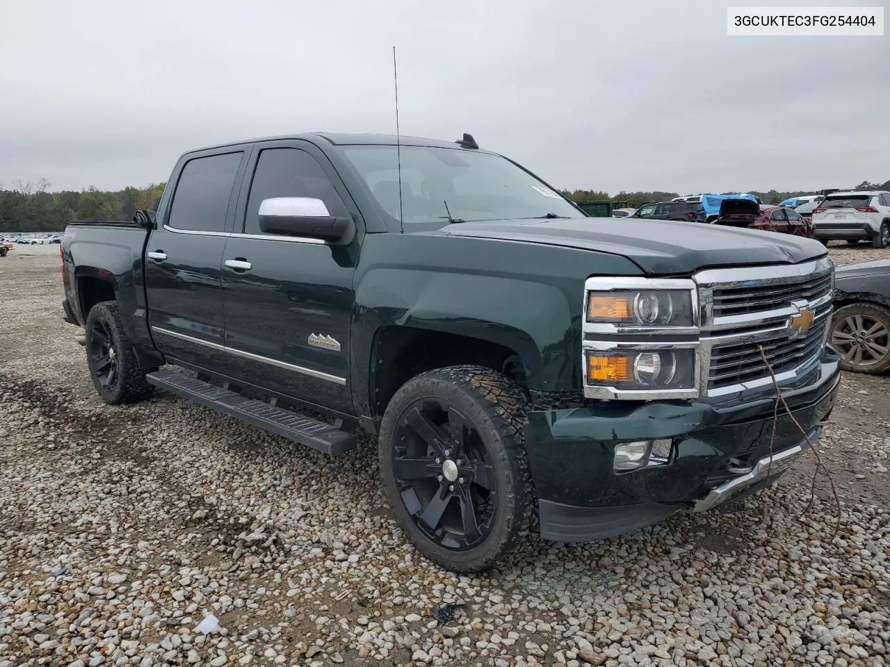 2015 Chevrolet Silverado K1500 High Country VIN: 3GCUKTEC3FG254404 Lot: 79917254