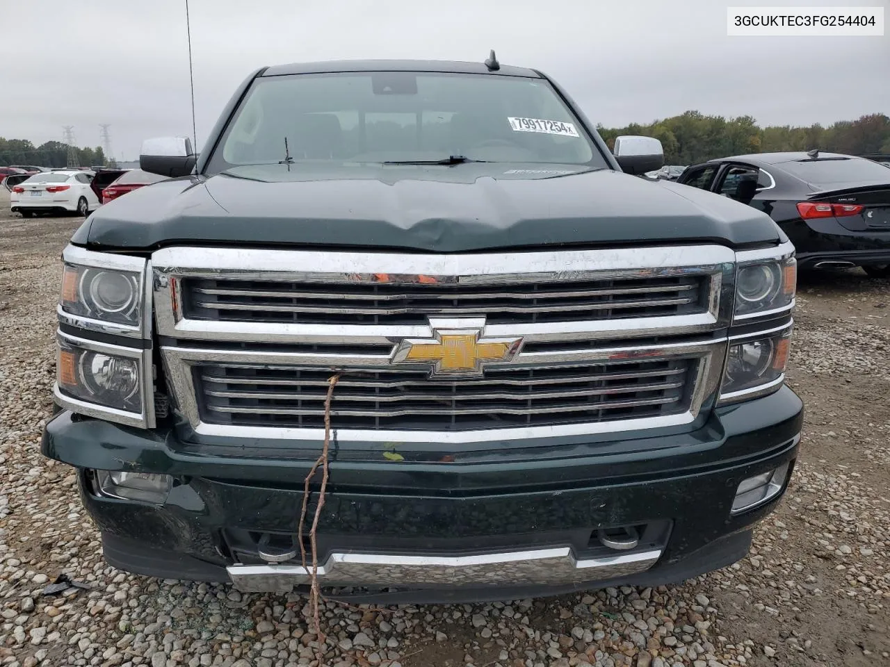 2015 Chevrolet Silverado K1500 High Country VIN: 3GCUKTEC3FG254404 Lot: 79917254