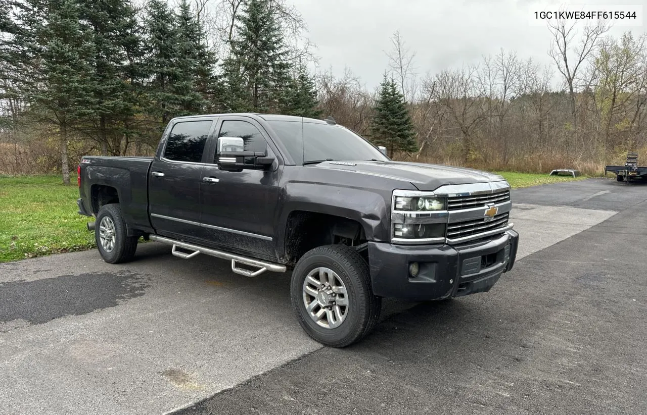 2015 Chevrolet Silverado K2500 Heavy Duty Ltz VIN: 1GC1KWE84FF615544 Lot: 79995704