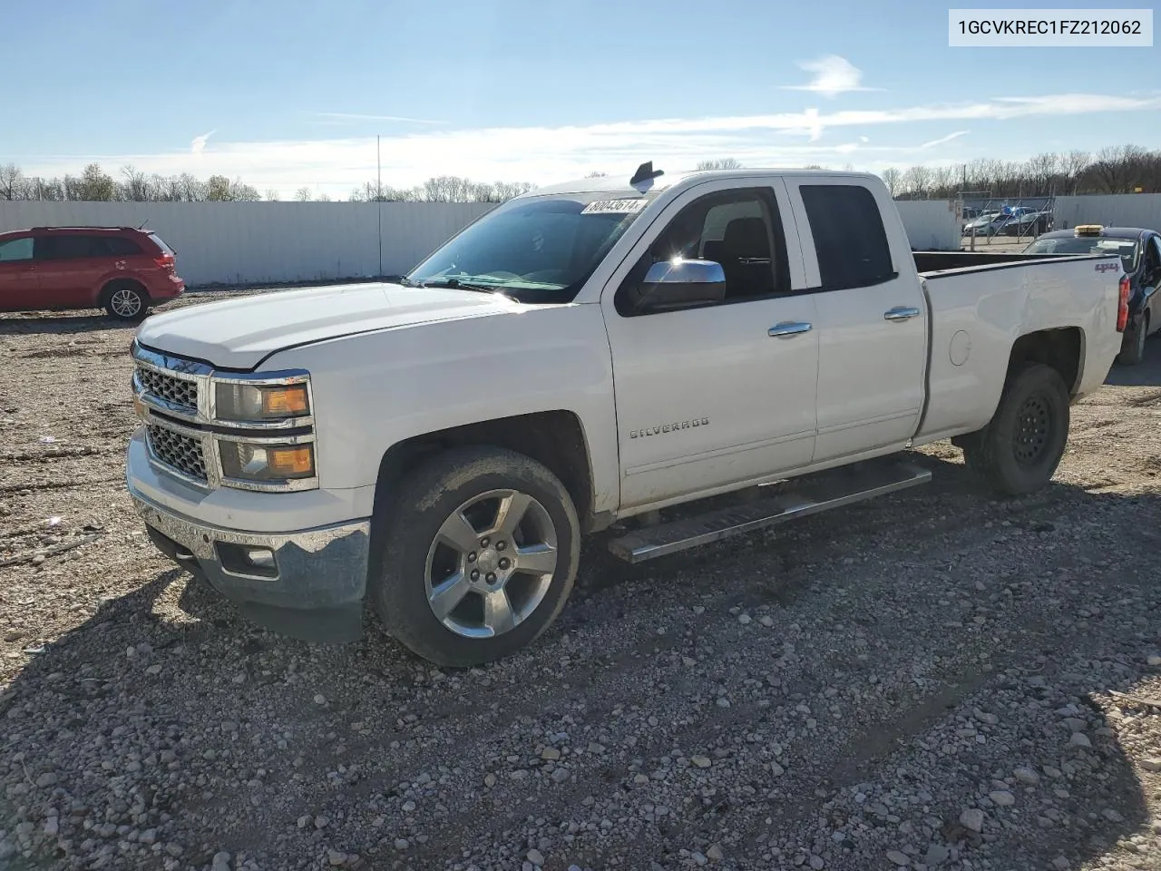 2015 Chevrolet Silverado K1500 Lt VIN: 1GCVKREC1FZ212062 Lot: 80043614