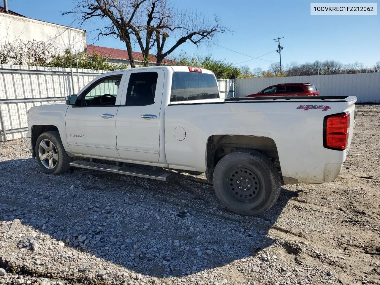 2015 Chevrolet Silverado K1500 Lt VIN: 1GCVKREC1FZ212062 Lot: 80043614