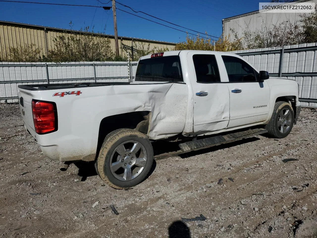 2015 Chevrolet Silverado K1500 Lt VIN: 1GCVKREC1FZ212062 Lot: 80043614