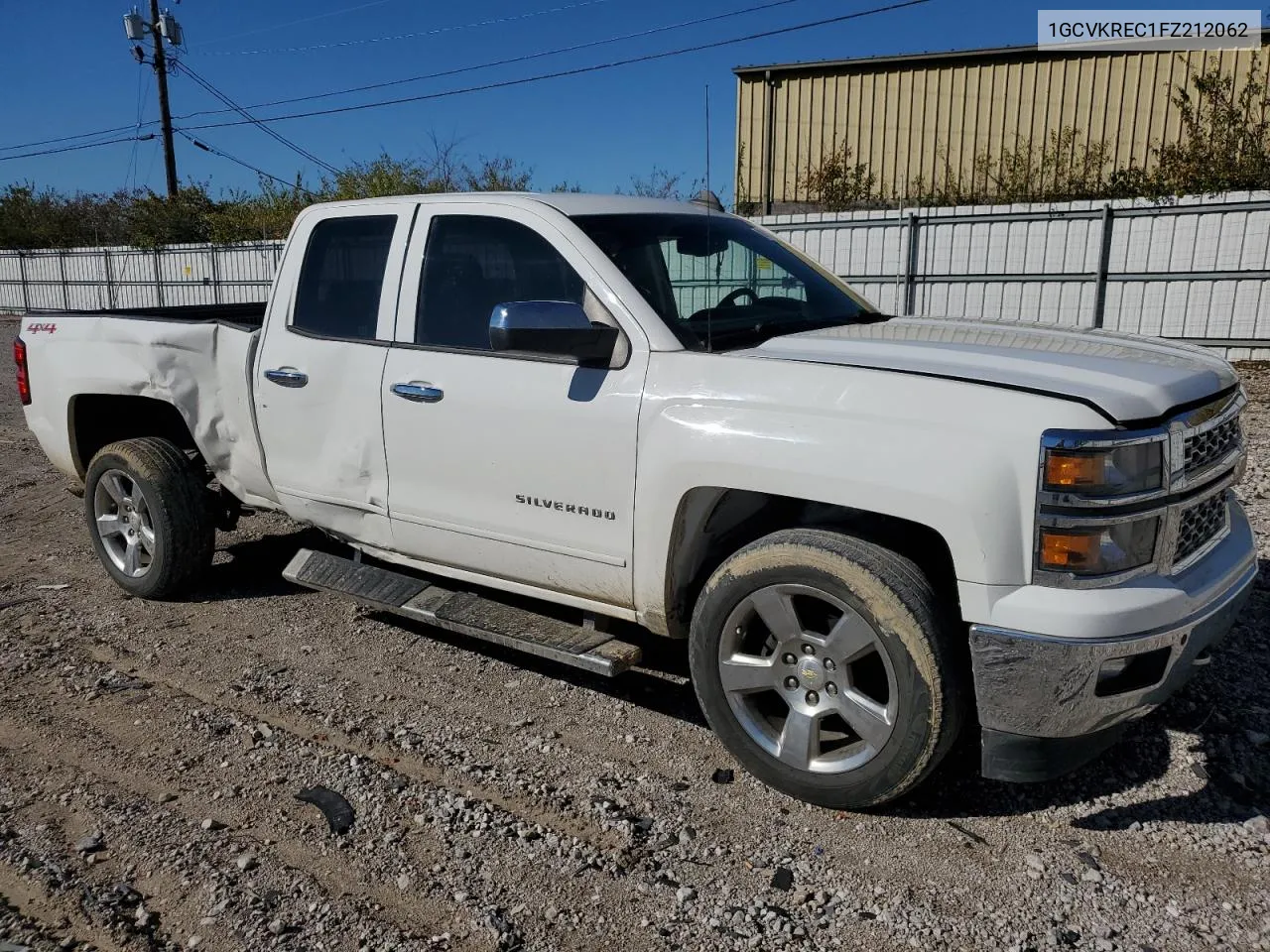 2015 Chevrolet Silverado K1500 Lt VIN: 1GCVKREC1FZ212062 Lot: 80043614