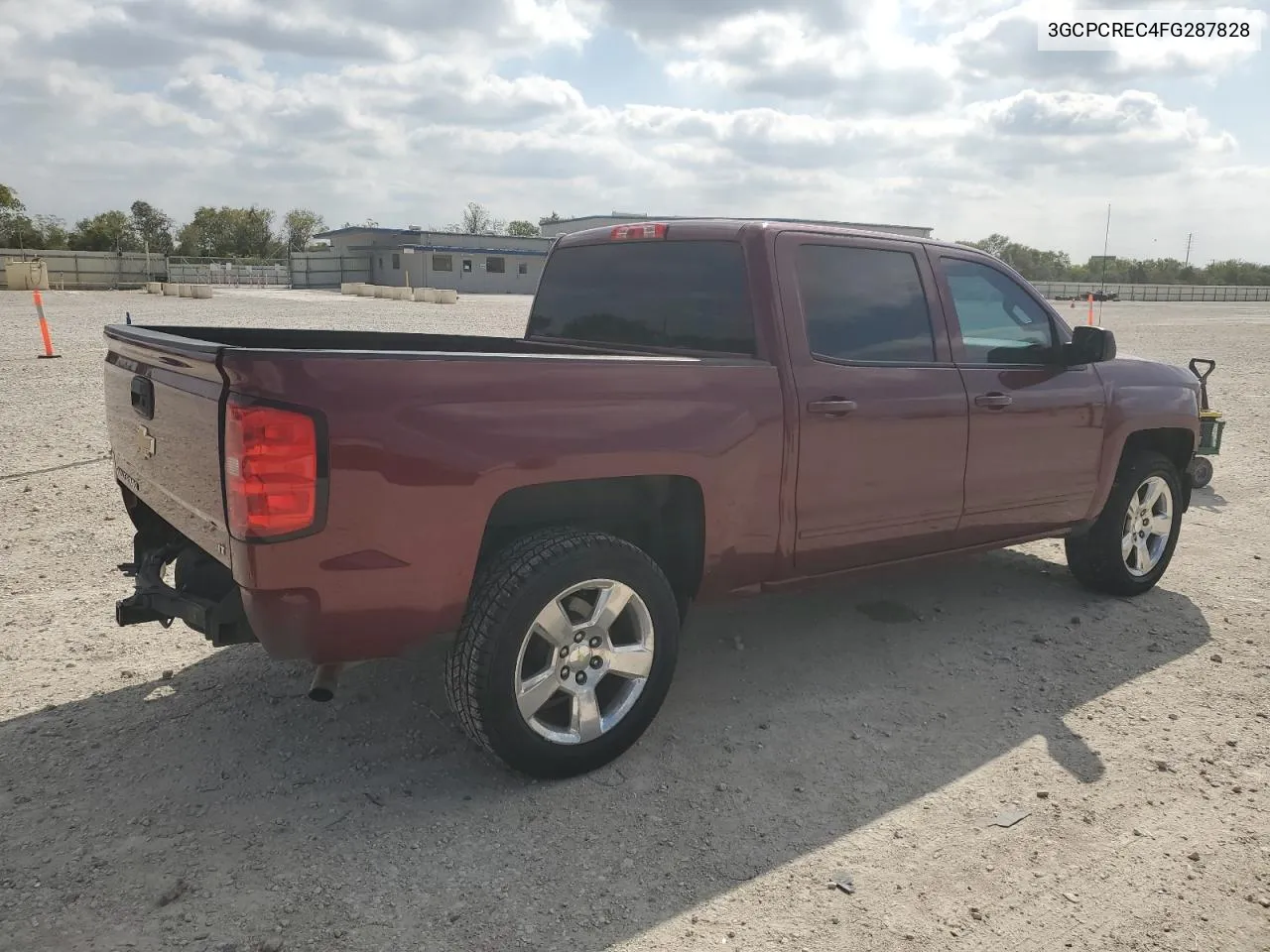 2015 Chevrolet Silverado C1500 Lt VIN: 3GCPCREC4FG287828 Lot: 80118454