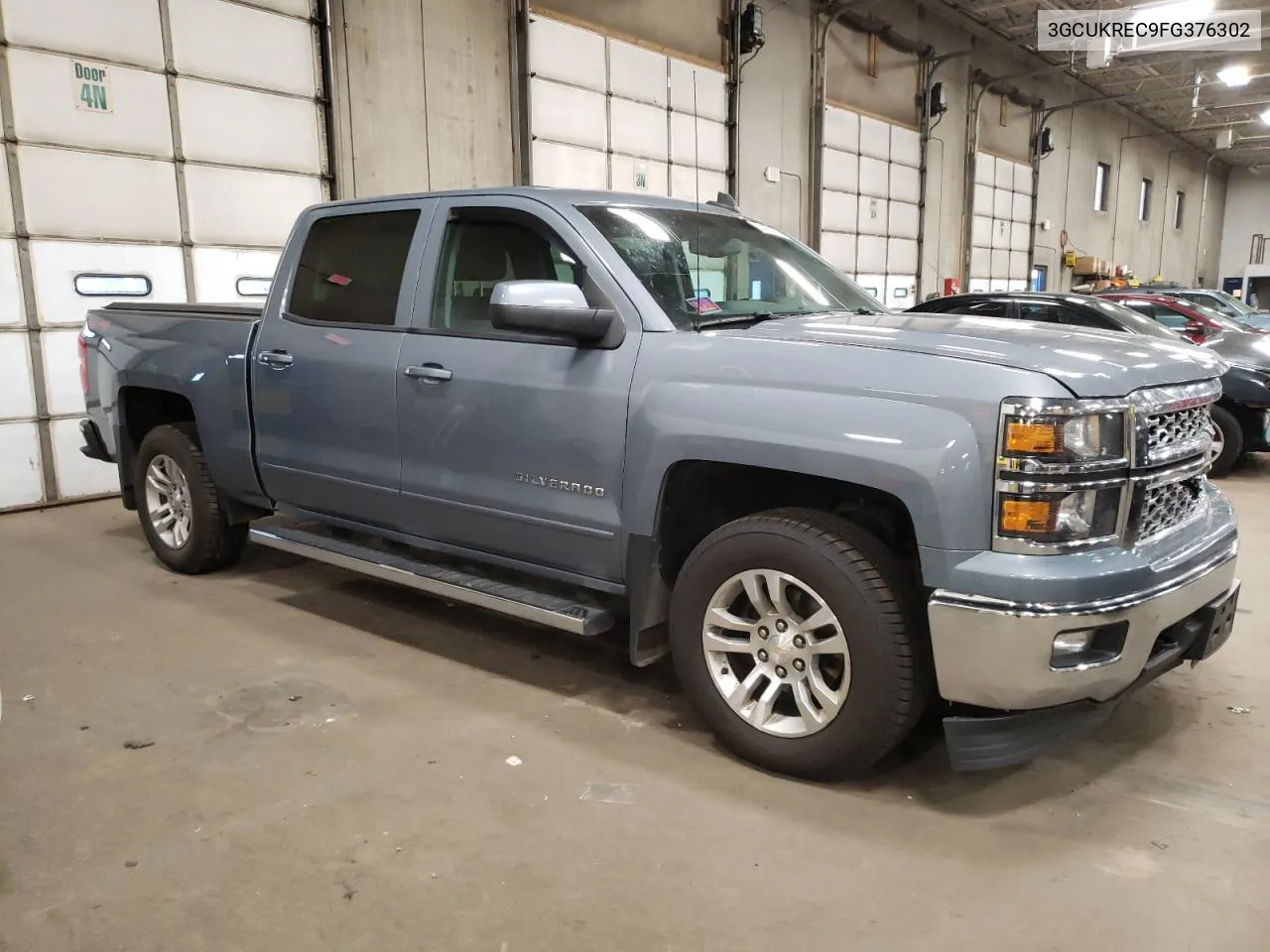 2015 Chevrolet Silverado K1500 Lt VIN: 3GCUKREC9FG376302 Lot: 80130394