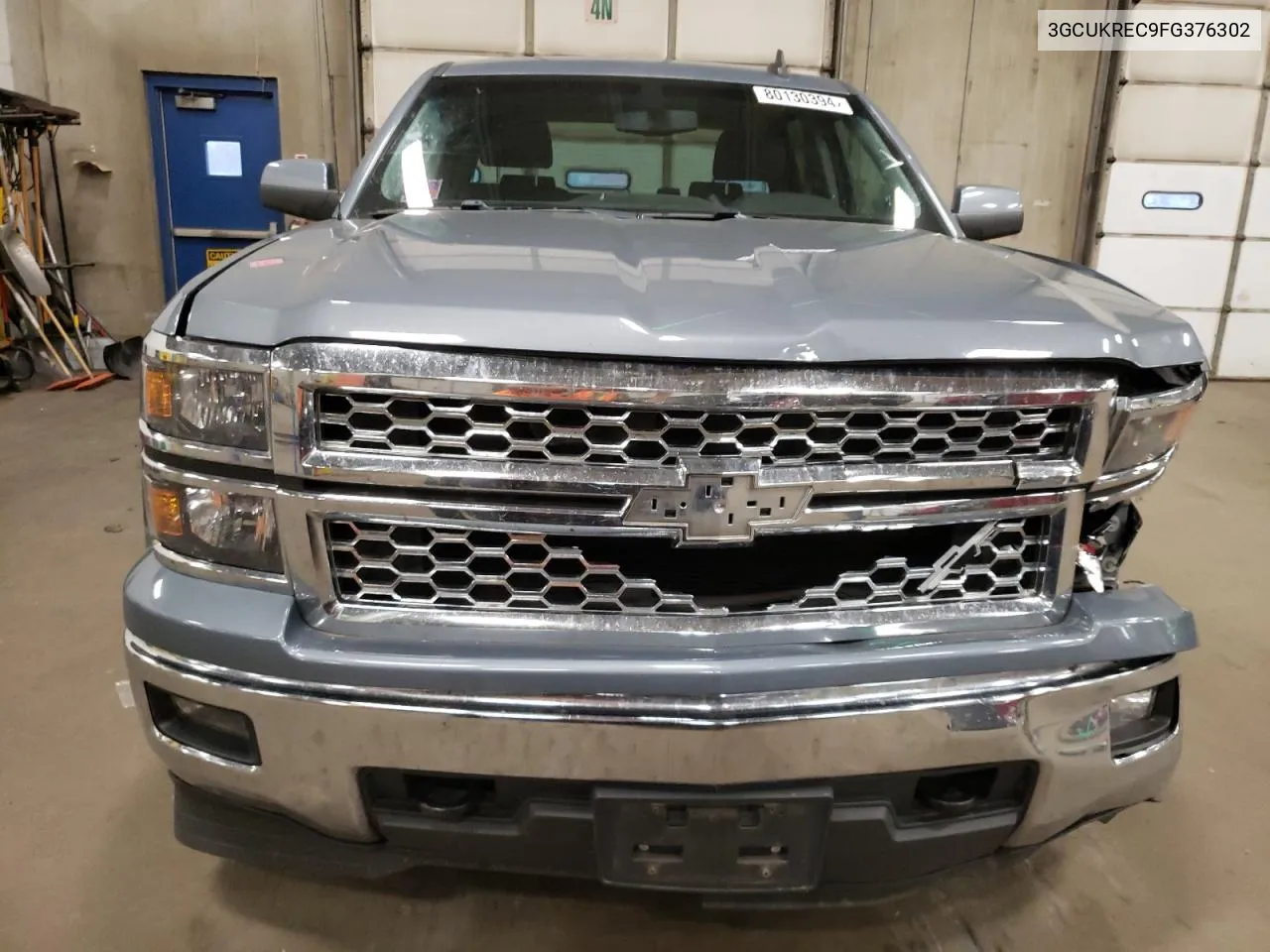 2015 Chevrolet Silverado K1500 Lt VIN: 3GCUKREC9FG376302 Lot: 80130394