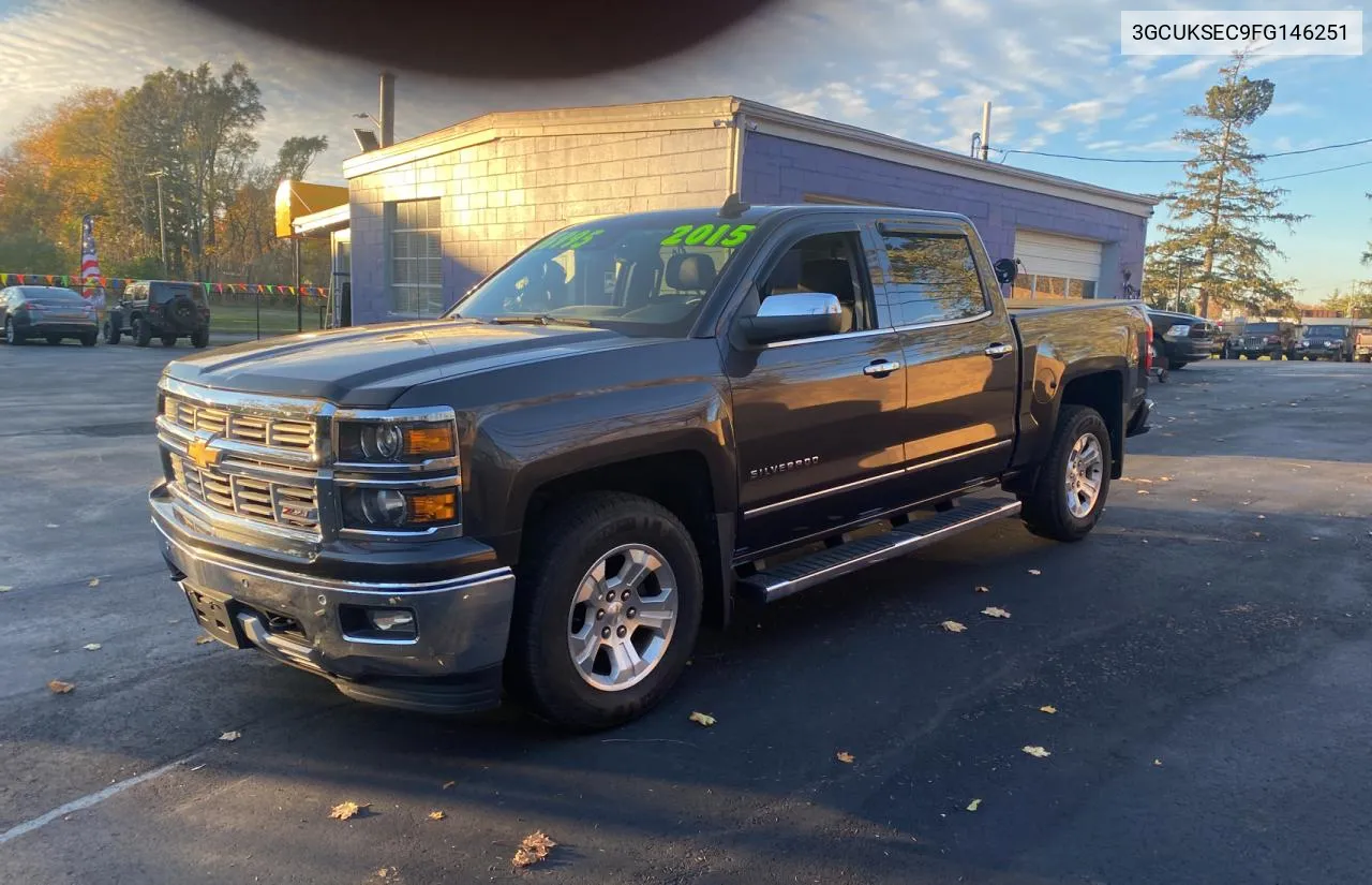 2015 Chevrolet Silverado K1500 Ltz VIN: 3GCUKSEC9FG146251 Lot: 80140754