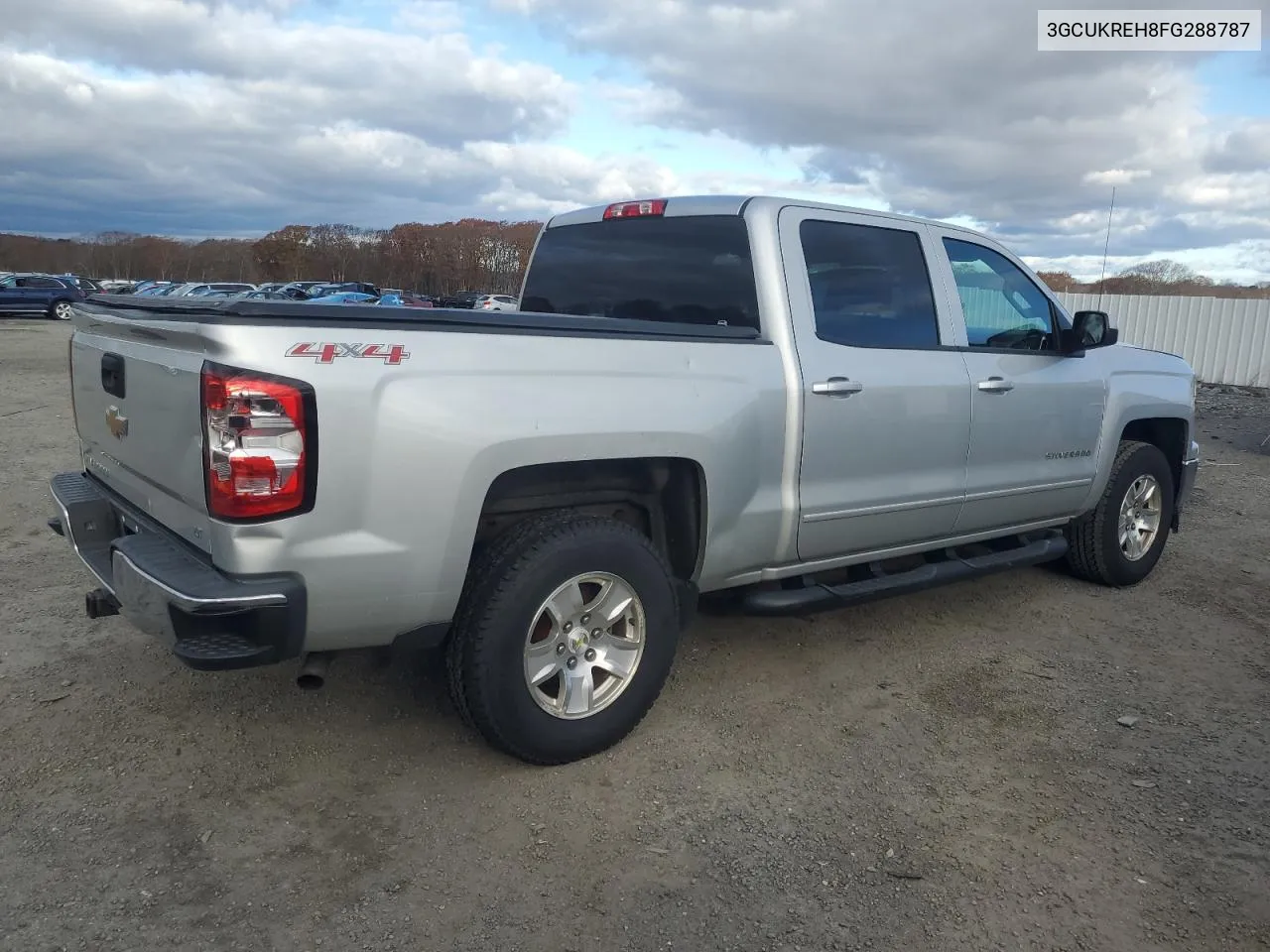 2015 Chevrolet Silverado K1500 Lt VIN: 3GCUKREH8FG288787 Lot: 80172014