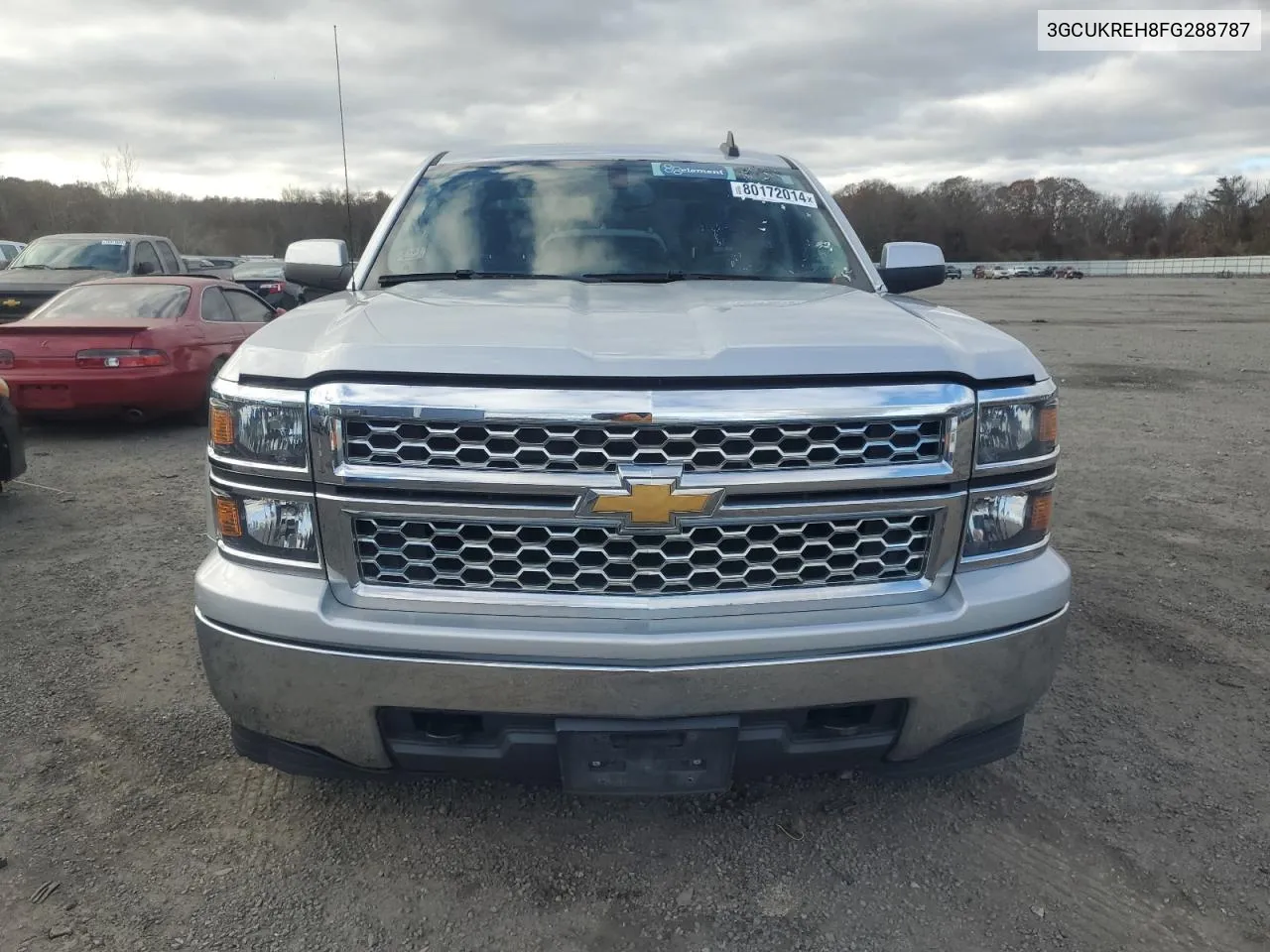 2015 Chevrolet Silverado K1500 Lt VIN: 3GCUKREH8FG288787 Lot: 80172014