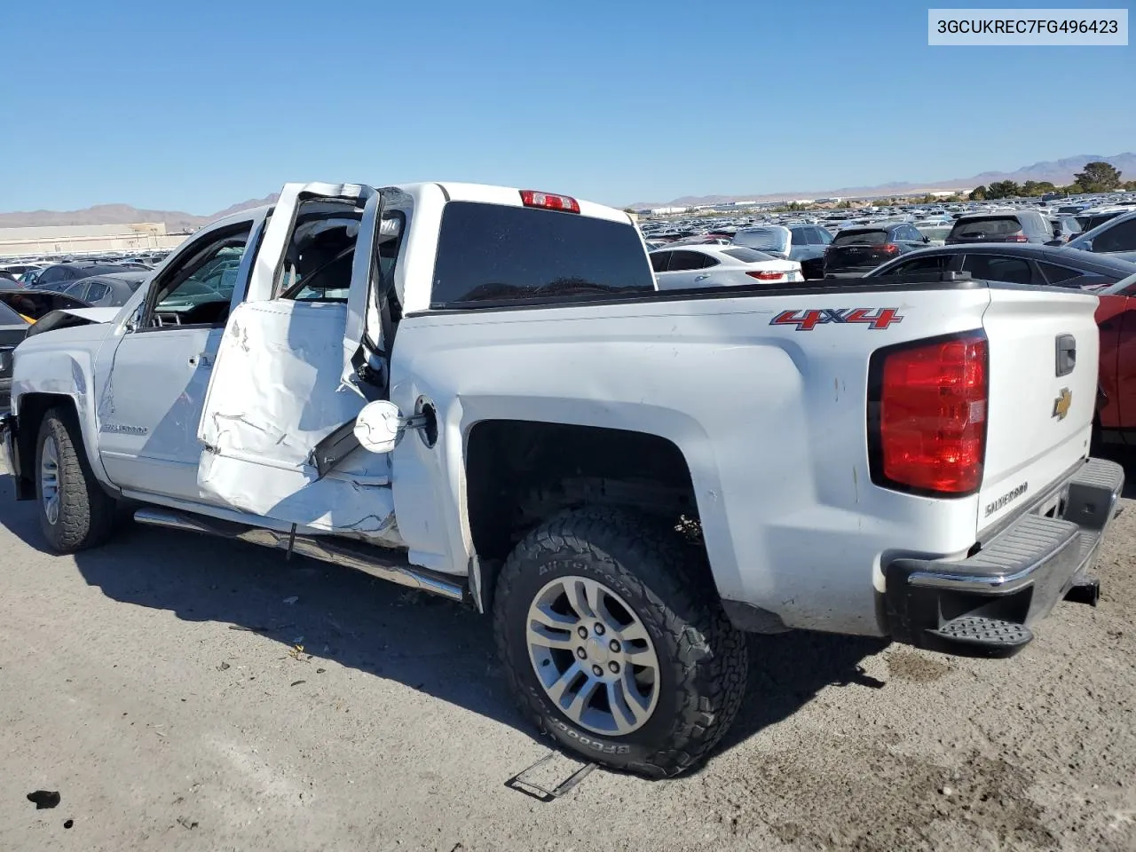 2015 Chevrolet Silverado K1500 Lt VIN: 3GCUKREC7FG496423 Lot: 80206764