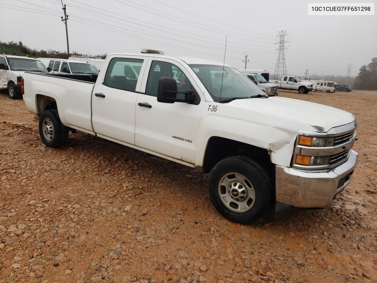 2015 Chevrolet Silverado C2500 Heavy Duty VIN: 1GC1CUEG7FF651298 Lot: 80211494