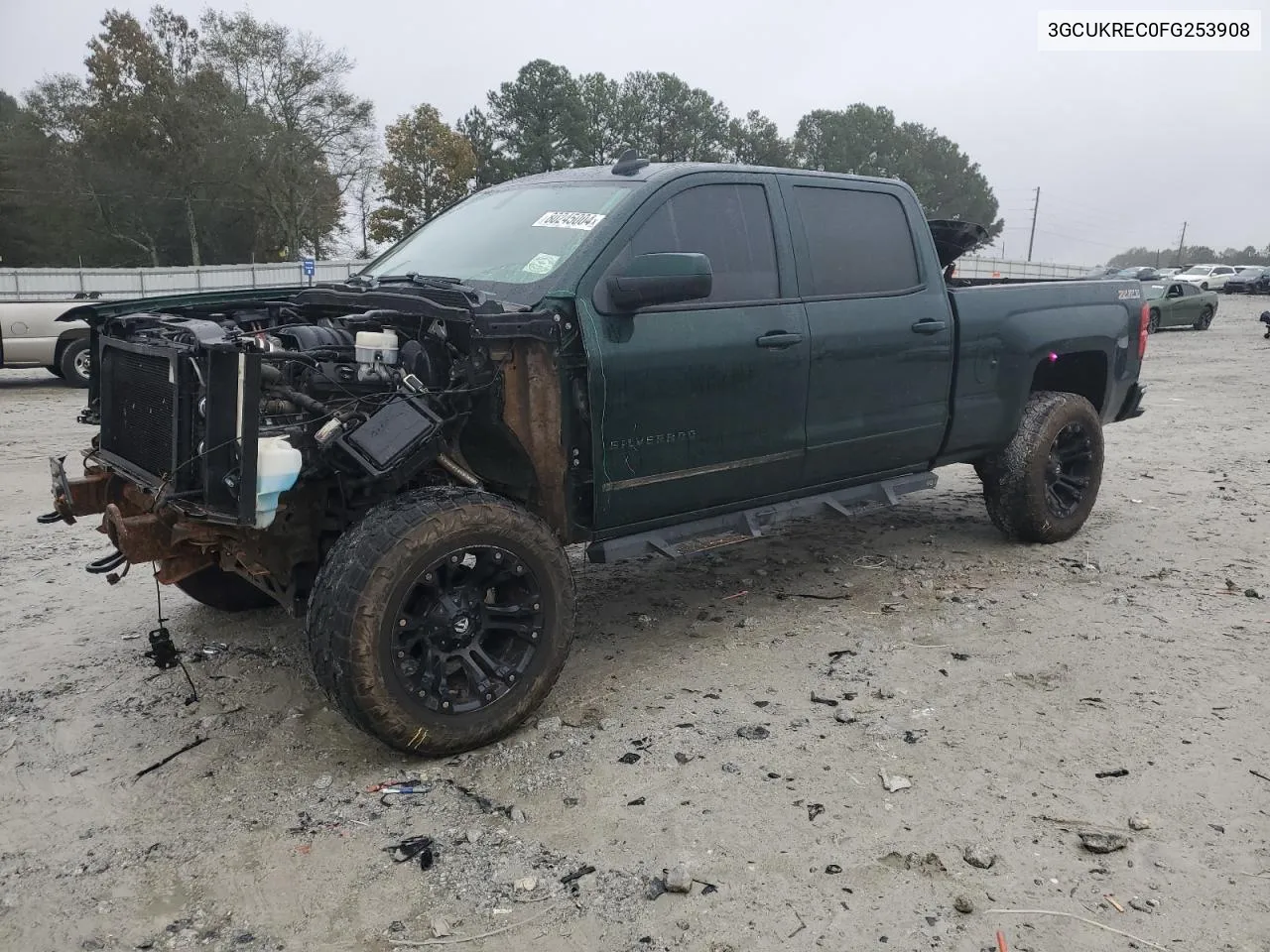 2015 Chevrolet Silverado K1500 Lt VIN: 3GCUKREC0FG253908 Lot: 80245004