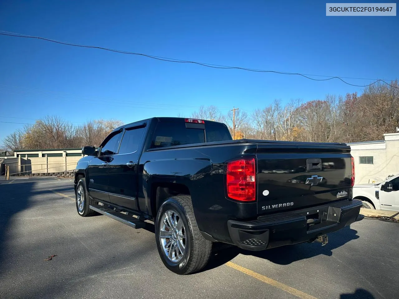 2015 Chevrolet Silverado K1500 High Country VIN: 3GCUKTEC2FG194647 Lot: 80296814